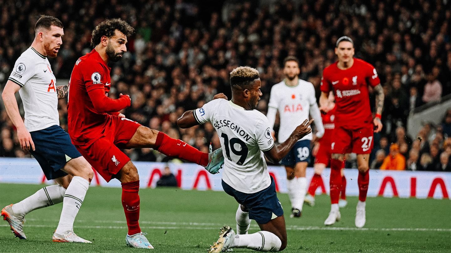 Liverpool FC — Mo Salah's opener at Spurs wins LFC's Goal of the Month