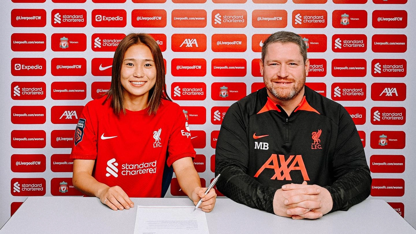 Liverpool FC Women complete signing of Fuka Nagano
