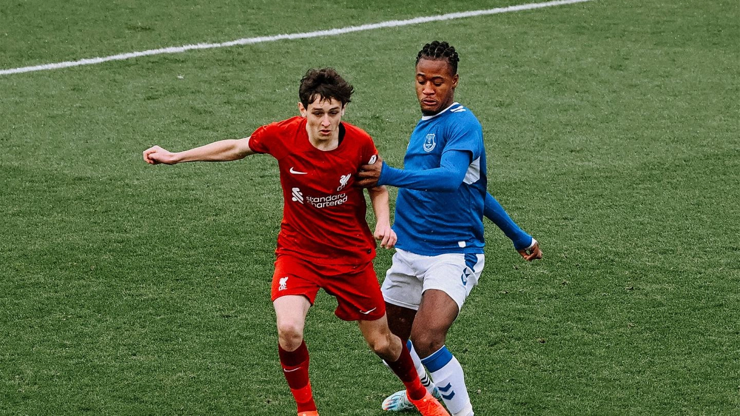 Liverpool U18s denied mini-derby win by late Everton equaliser