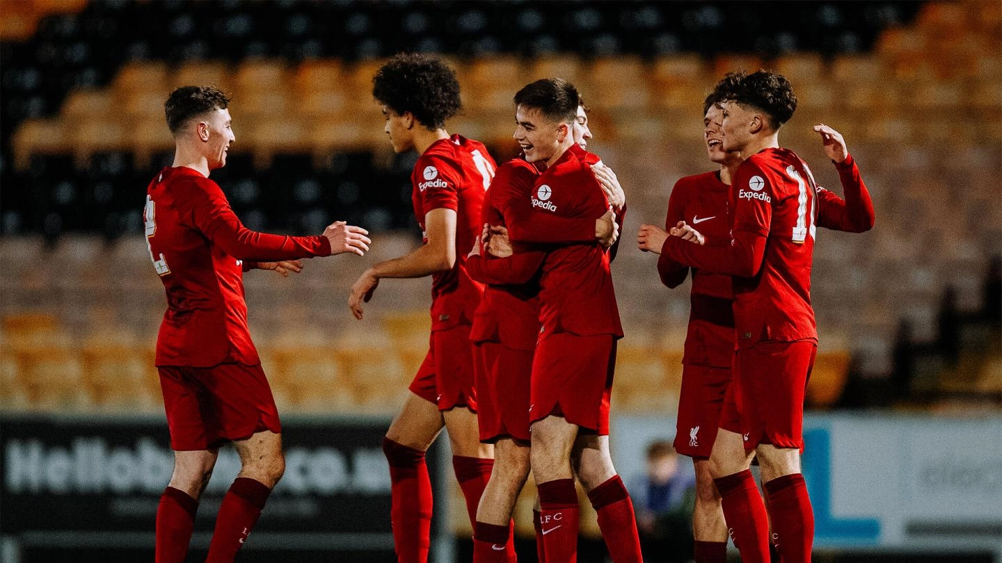 Liverpool U18s advance in FA Youth Cup after win at Port Vale