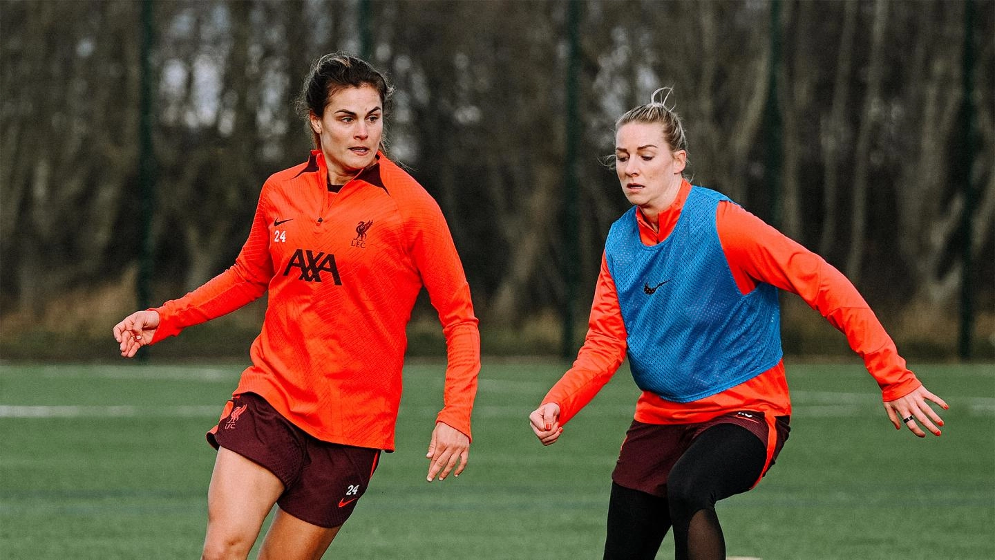 Photos: LFC Women gear up for cup meeting with Chelsea