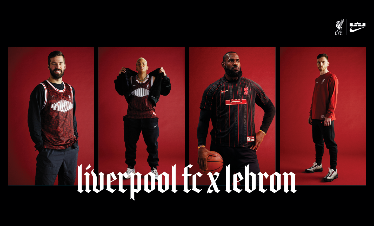 Take A First Look At The Liverpool FC X LeBron Collection - Liverpool FC