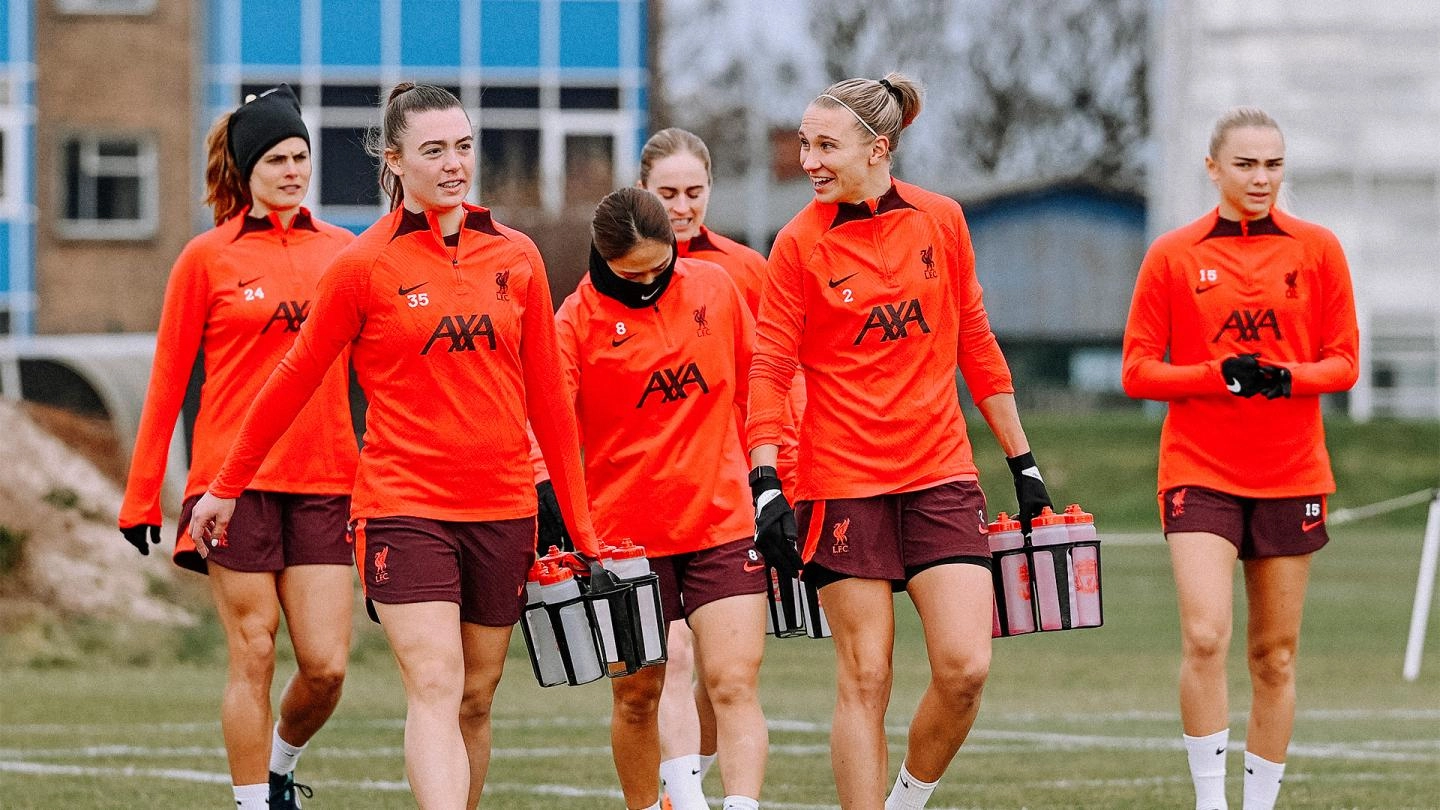 Photos: LFC Women in training ahead of Leicester City clash