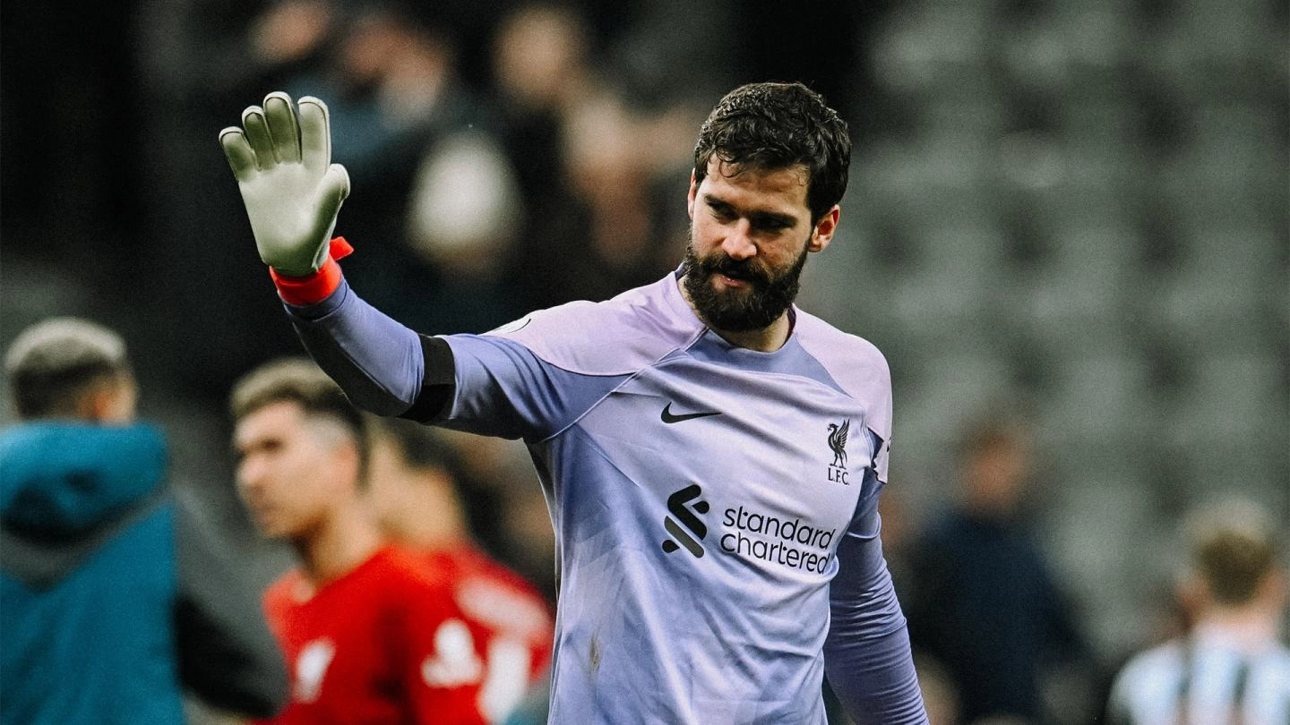Liverpool shot-stopper Alisson Becker has been in top form this season.
