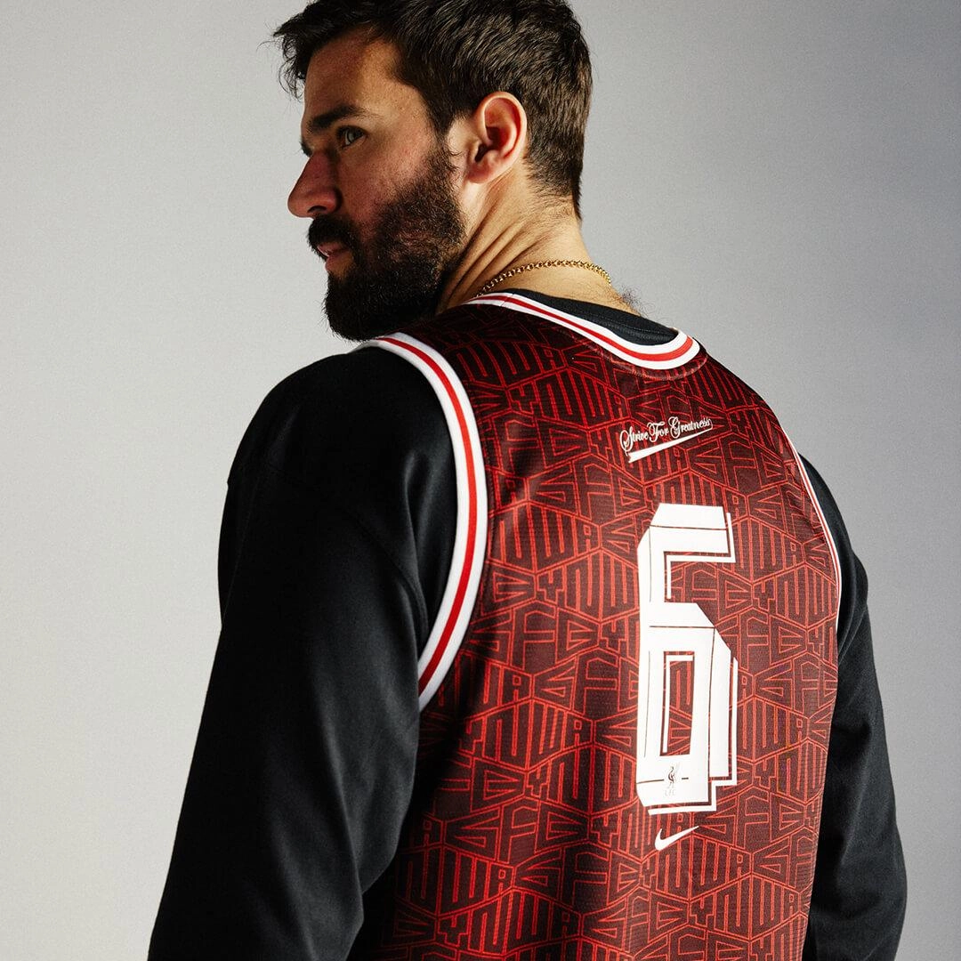 Take a first look at the Liverpool FC x LeBron collection