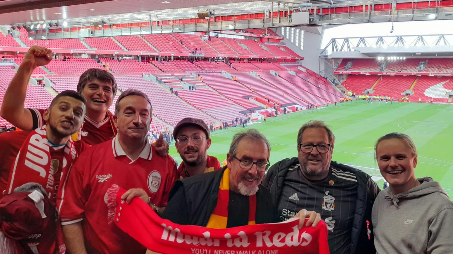 We Love You Liverpool: Meet Official Lfc Supporters Club Madrid 