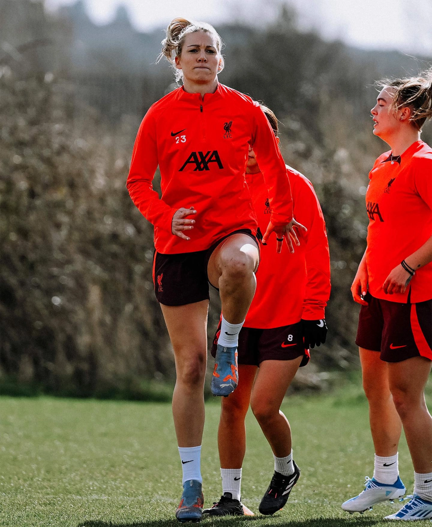 Training photos: LFC Women step up preparations for Merseyside