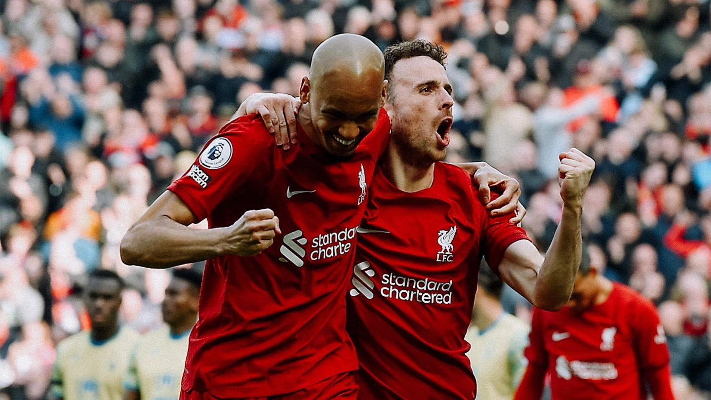 Diogo Jota on Forest win, getting back in the goals and 'incredible' Salah