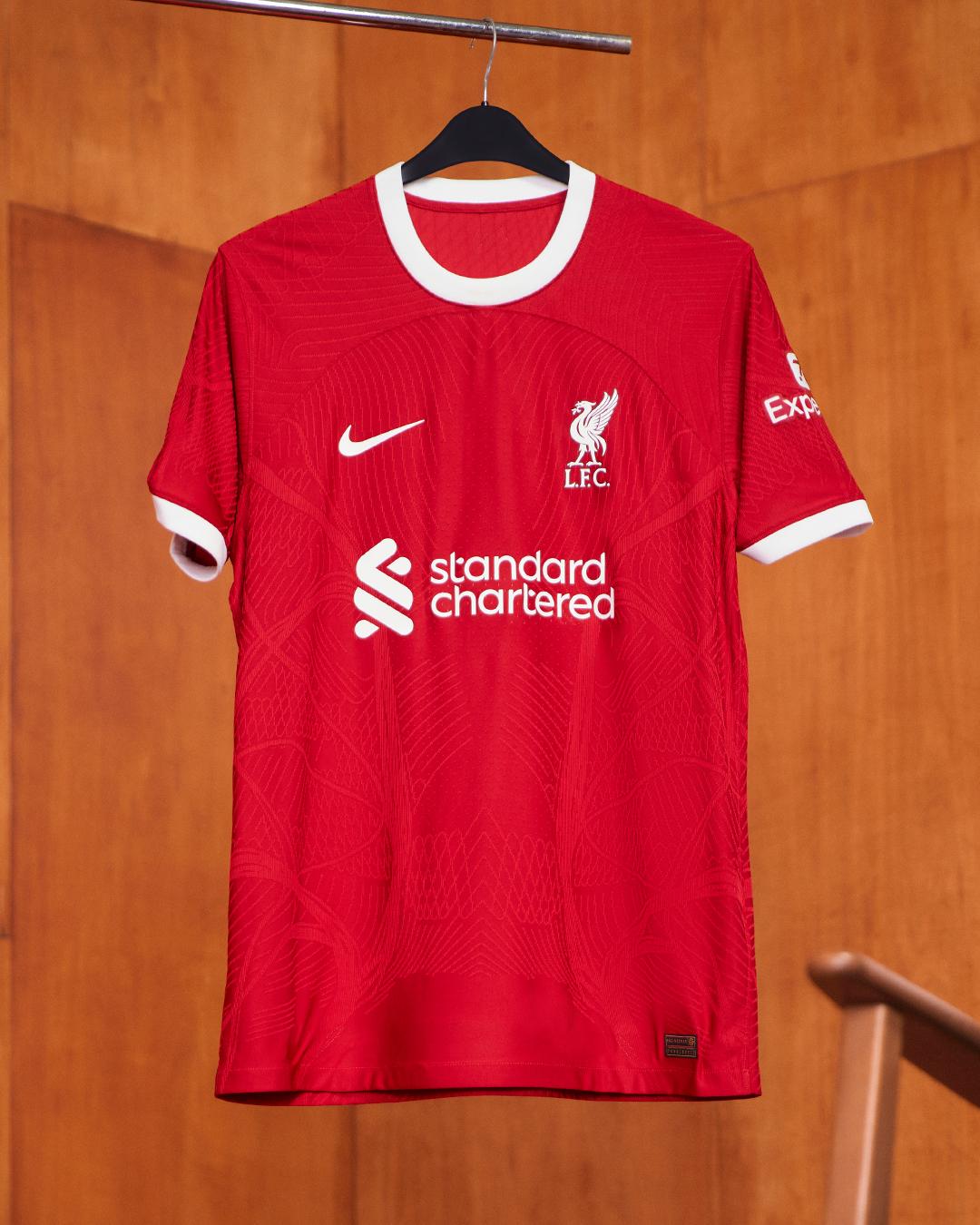 New liverpool home hot sale shirt