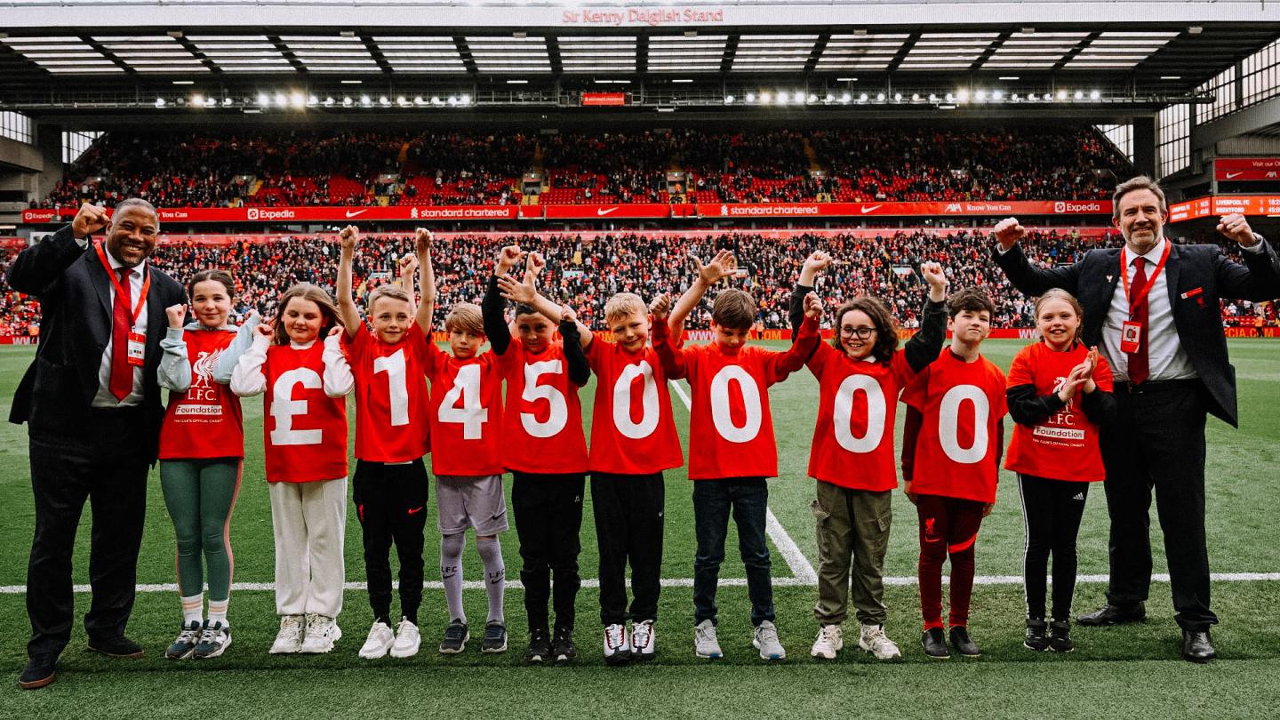 Liverpool FC — Legends Charity Matches Raise £1.45m For LFC Foundation