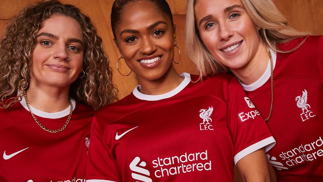 Lfc womens home store shirt