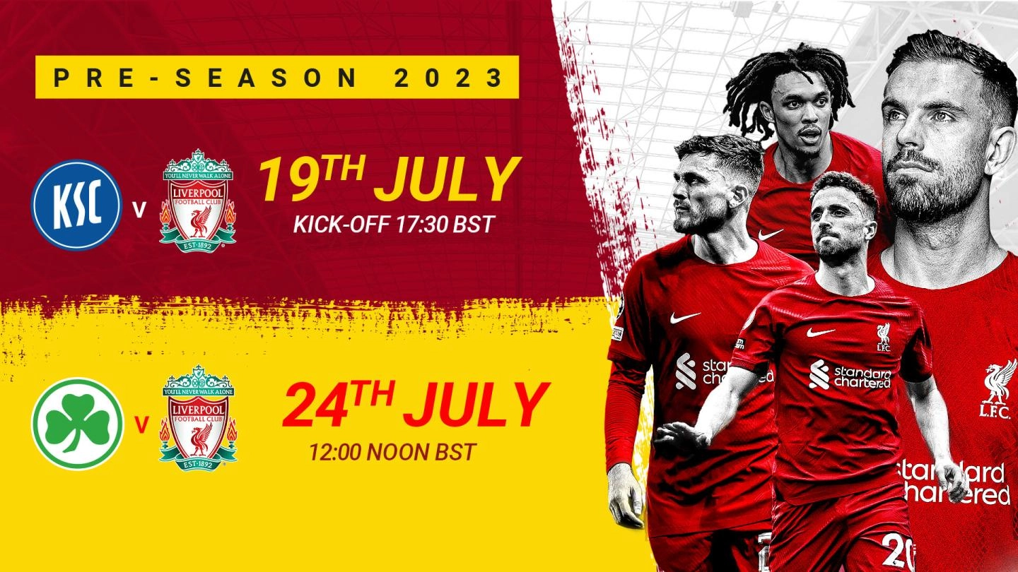 Reds confirm two games in Germany as part of 2023 pre-season - Liverpool FC