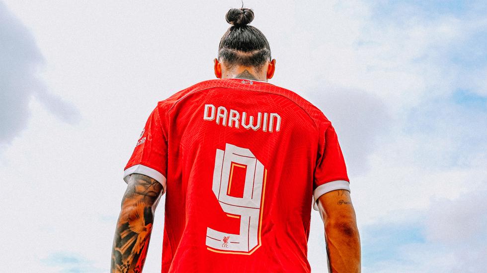 Darwin Nunez: I'm very proud to be Liverpool's No.9 - Liverpool FC