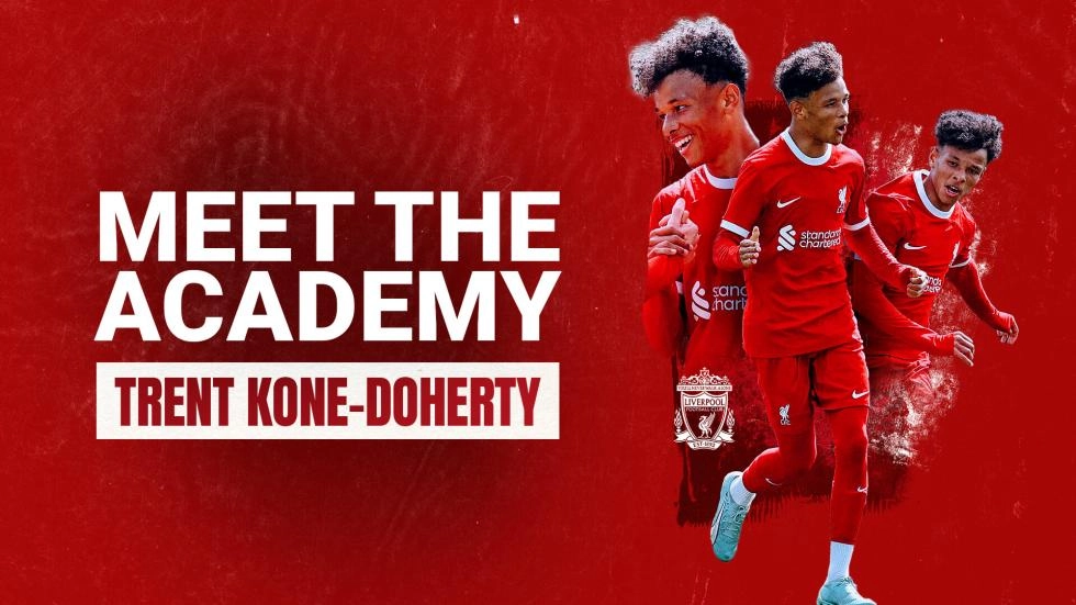 Trent Kone-Doherty of Liverpool FC