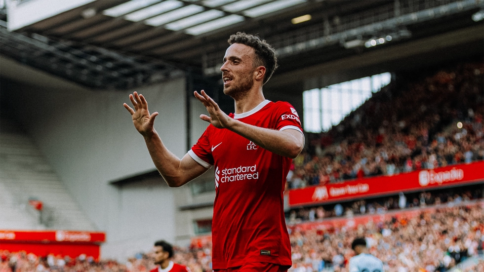 Diogo Jota on Wolves return, goals targets and LFC anniversary