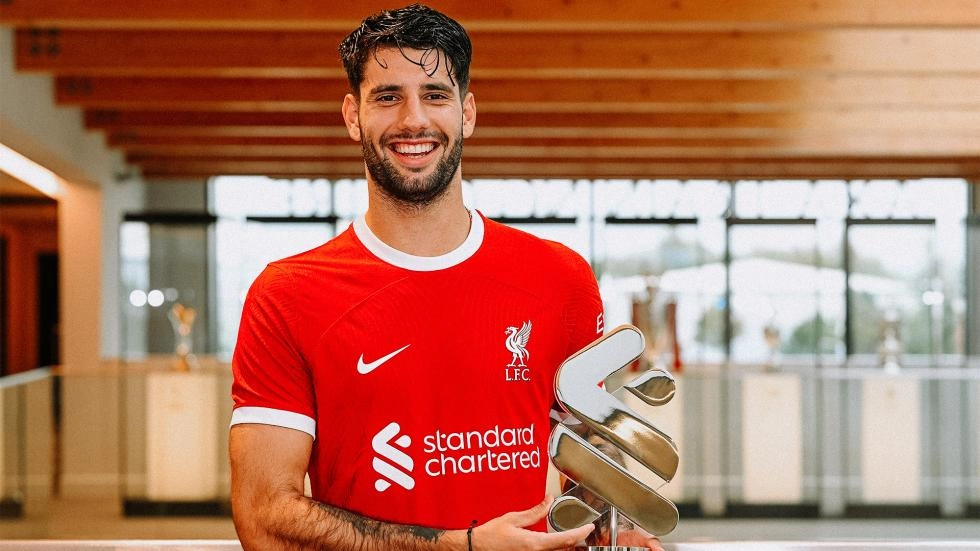 Dominik Szoboszlai named Standard Chartered Men's Player of the Month