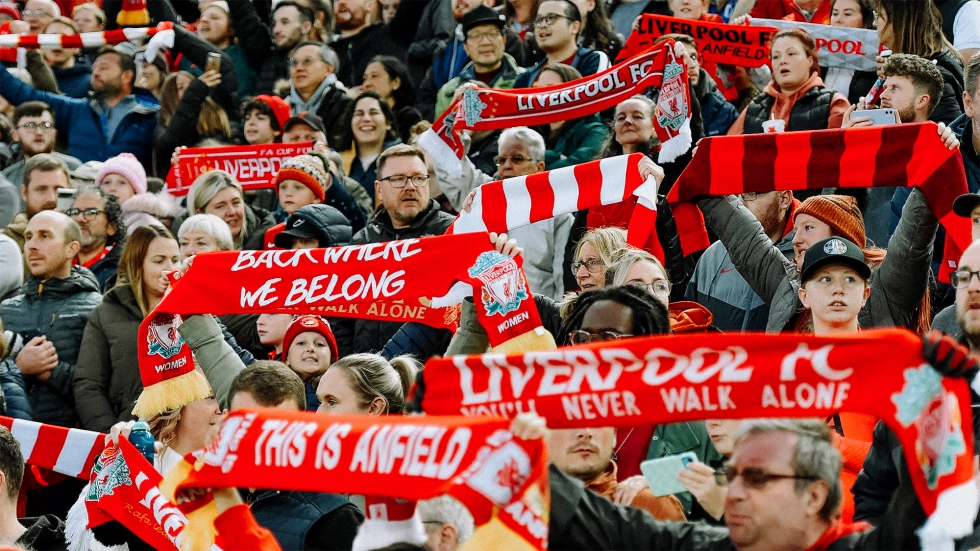 Kop tickets now available for women's Merseyside derby at Anfield