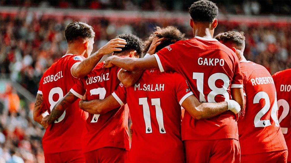 Revealed: Top 10 most popular men's names and numbers on Liverpool shirts