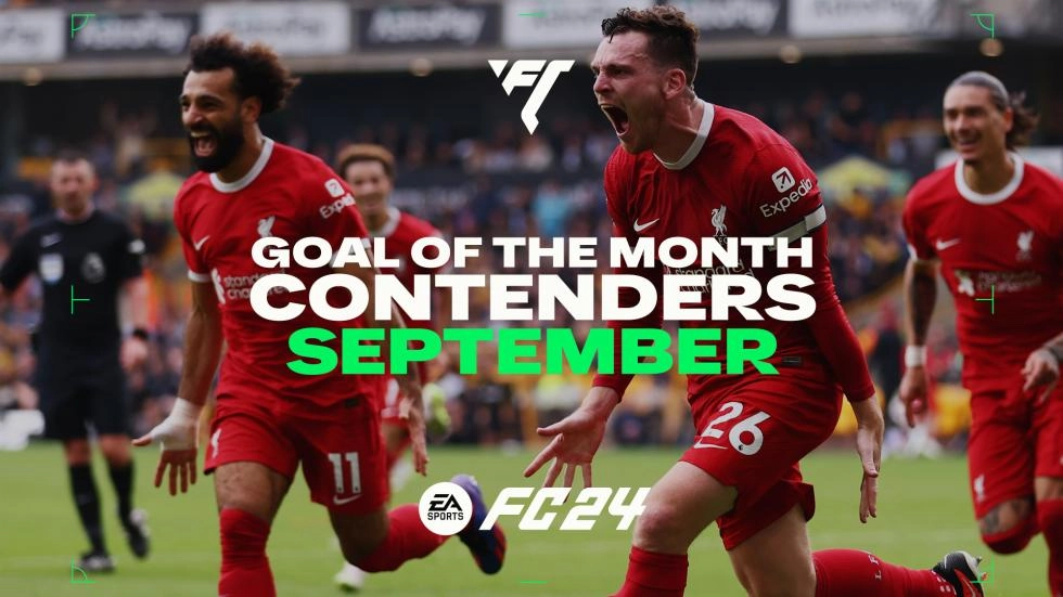Vote for Liverpool's Goal of the Month in September
