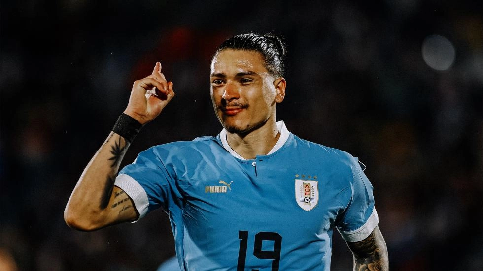 Internationals: Nunez scores twice in Uruguay win, Alisson and Mac Allister meet