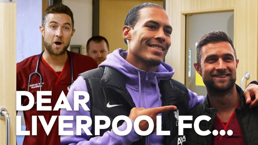 'Dear Liverpool': Watch Virgil van Dijk surprise the life-saving Alex