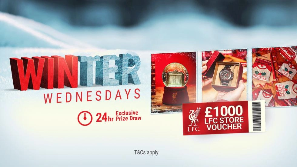 £1,000 LFC Store voucher up for grabs in WINter Wednesdays competition