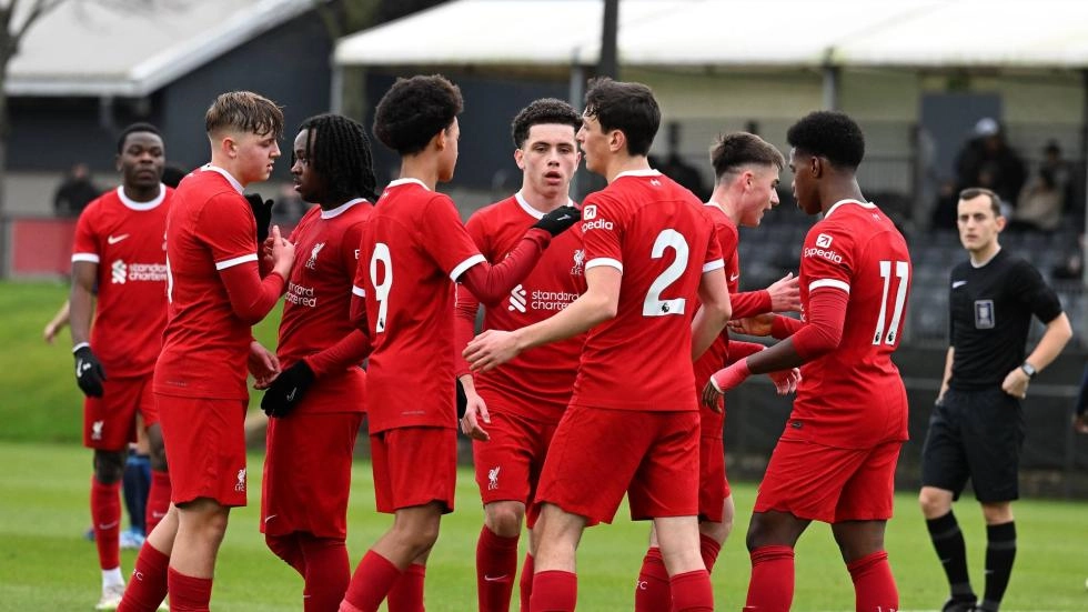 U18s match report: Pennington and Laffey on the mark as Liverpool beat Stoke City