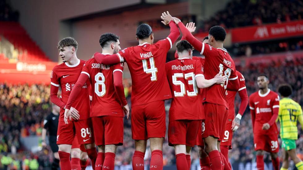 Liverpool 5-2 Norwich: Watch FA Cup highlights and full 90 minutes