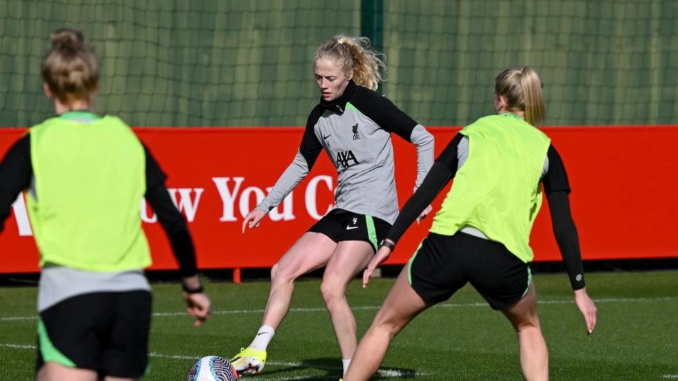 Liverpool FC Women training