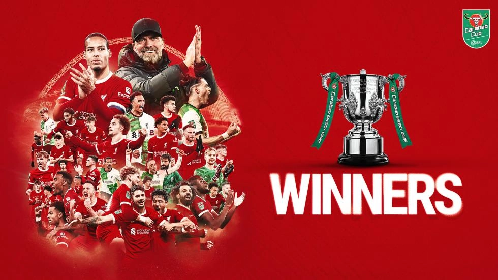 Liverpool lift Carabao Cup for record-extending 10th time