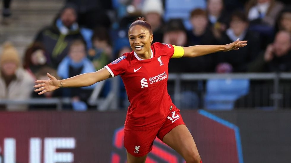 Taylor Hinds nominated for January WSL Goal of the Month award