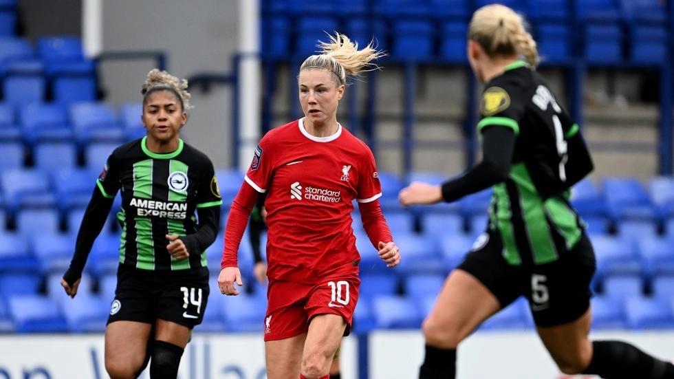 WSL: Nine stats to know about Brighton & Hove Albion v Liverpool