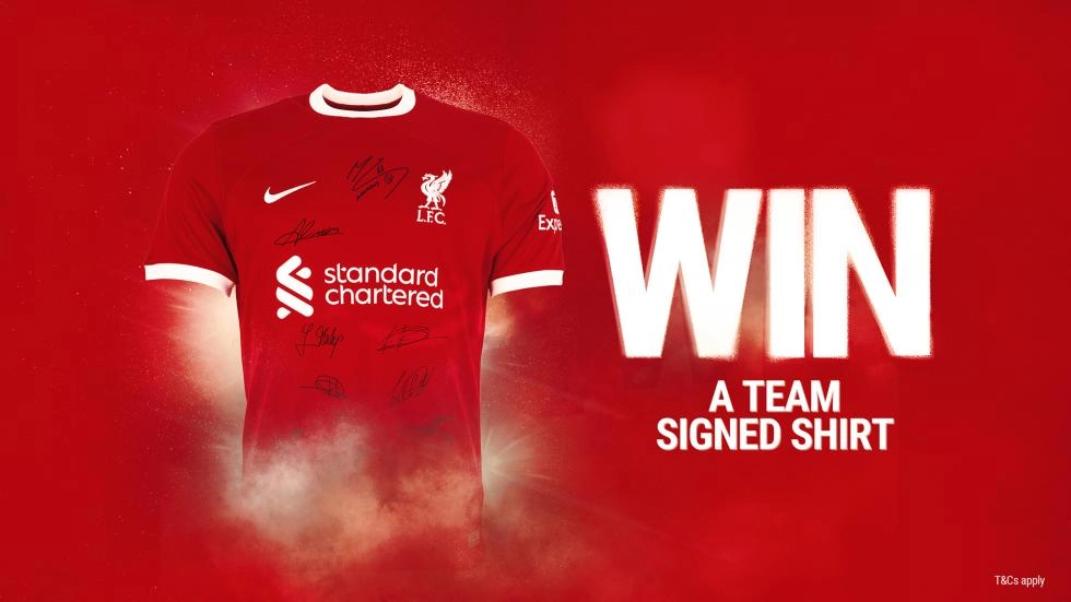 Competition: Win an LFC shirt signed by the Carabao Cup winners