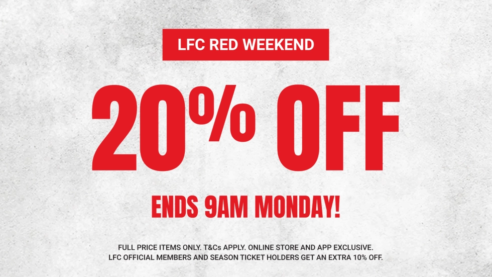 Red Weekend sale: Get 20% off full-priced items now 