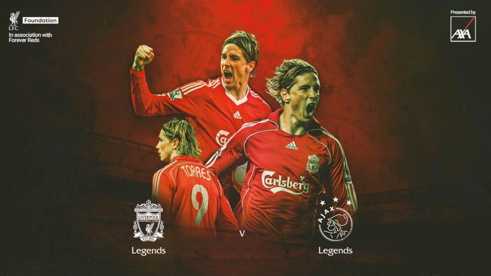 Fernando Torres to return to Anfield for LFC Legends match with Ajax