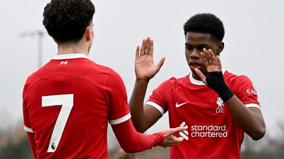 Watch U18s highlights: Liverpool 5-1 Blackburn Rovers