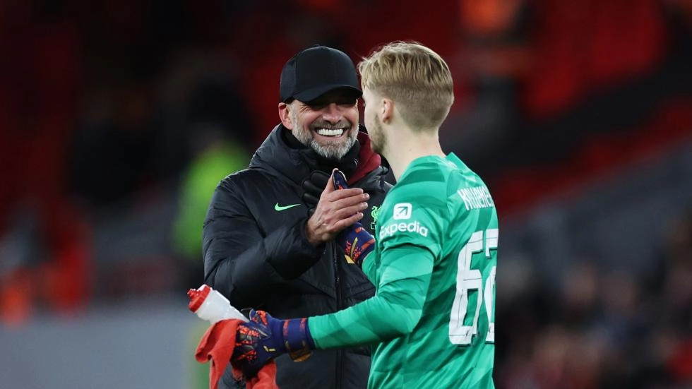 Why Jürgen Klopp is 'very happy' to be able to call on Caoimhin Kelleher