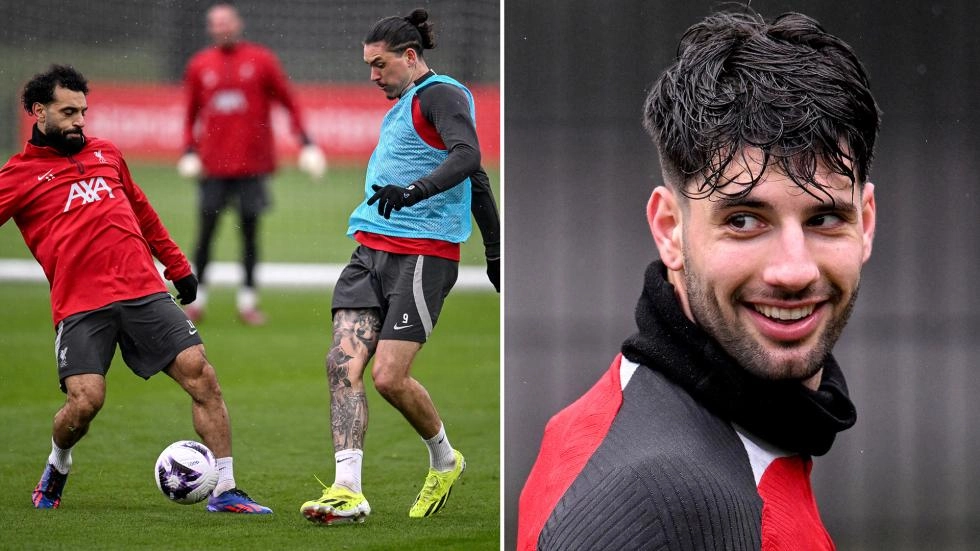 40 photos from Liverpool's Thursday workout at AXA Training Centre