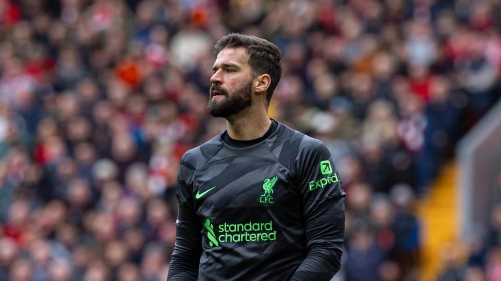 Alisson Becker nominated for Premier League Save of the Month