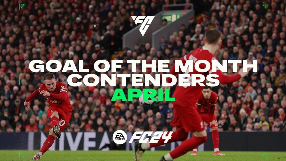 Vote on Liverpool's Goal of the Month for April