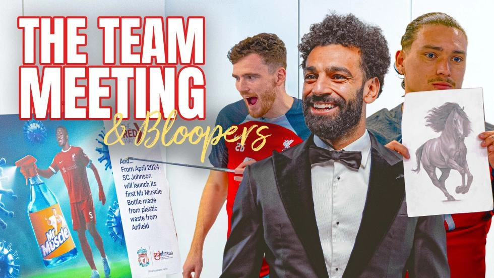 Watch Liverpool's hilarious 'Team Meeting' to celebrate World Earth Month