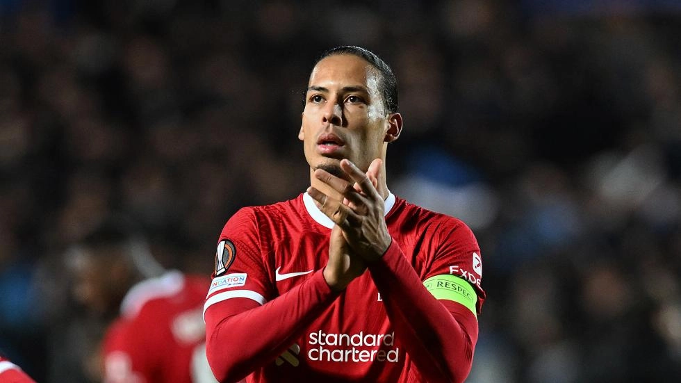 'We're very disappointed' - Virgil van Dijk on Liverpool's Europa League exit