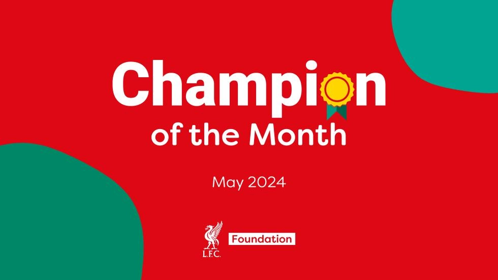 Champion of the Month Graphic May 2024