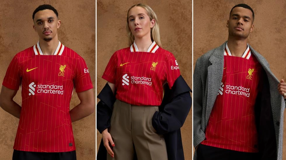 Liverpool FC unveils new home kit for 2024-25 – pre-order now