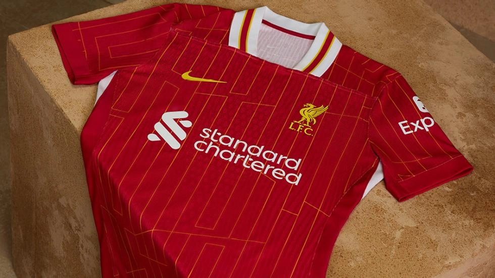 Out on Thursday: Liverpool FC's new 2024-25 home kit