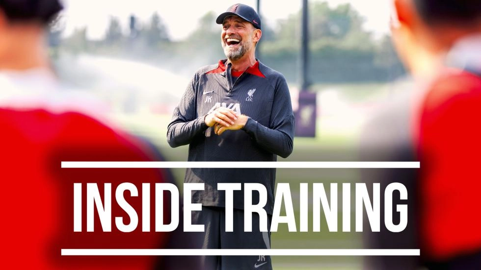 Inside Training: Behind the scenes of Jürgen Klopp's final Reds session