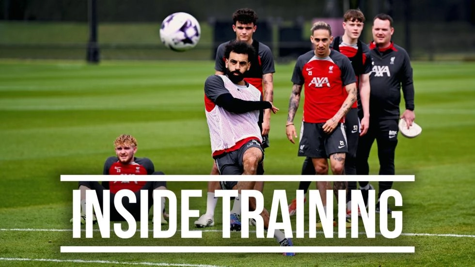 Inside Training: Watch the best bits from Liverpool's session on Friday