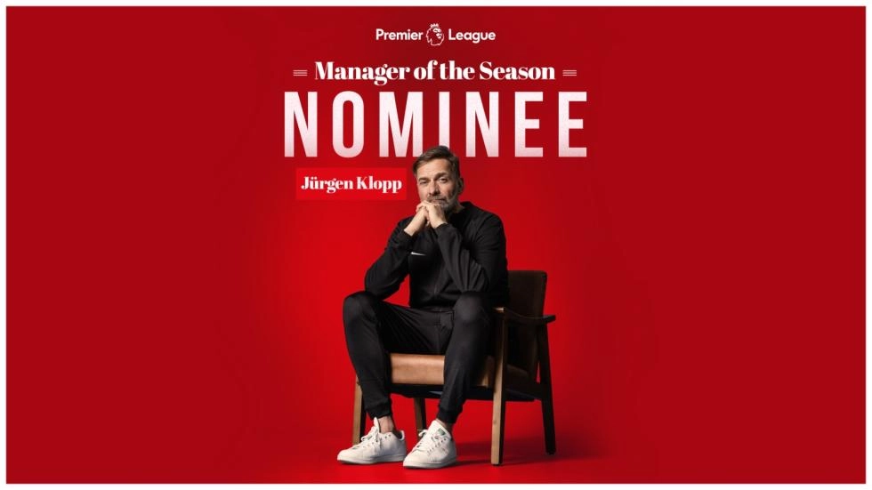Jürgen Klopp shortlisted for Premier League Manager of the Season award
