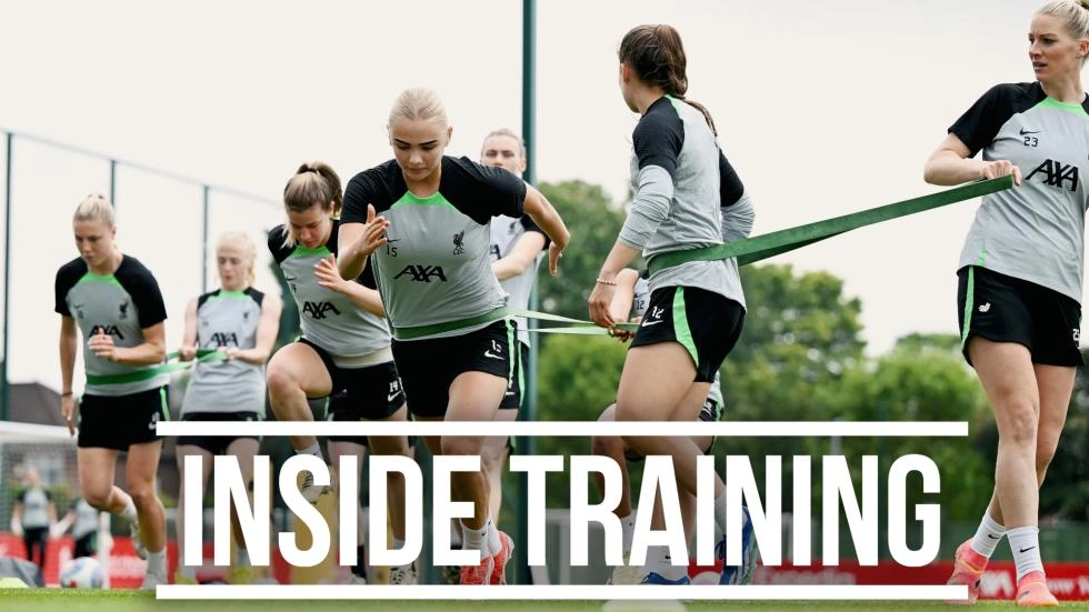 Inside Training: LFC Women get ready for season finale at Leicester