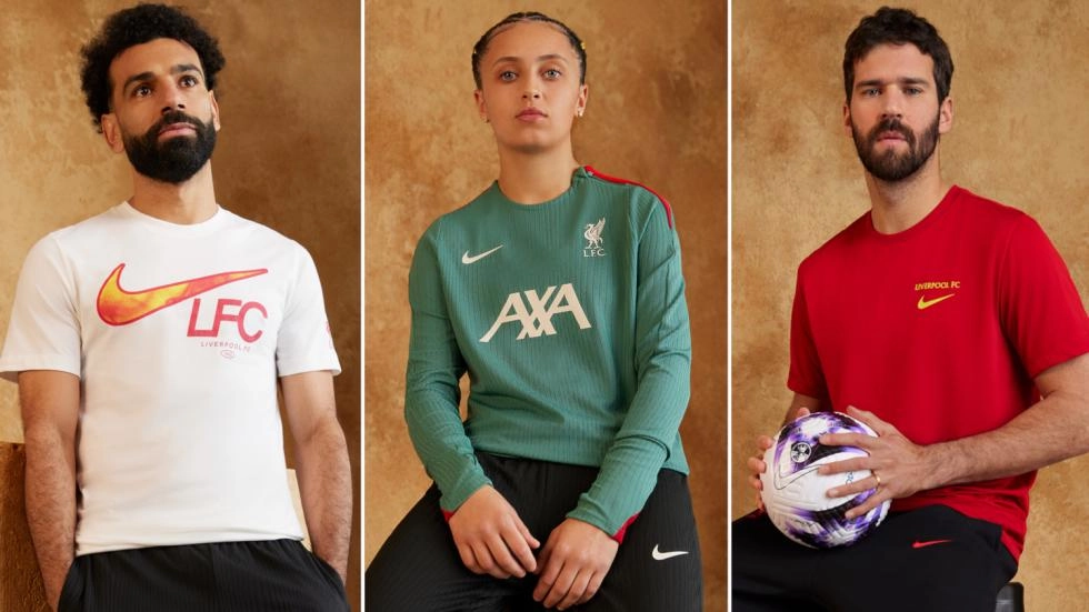 Shop now: LFC's new training kit collection for 2024-25